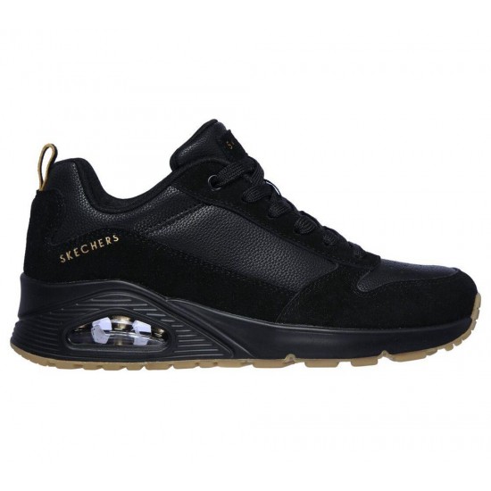 Skechers Uno Solid Air Black Women