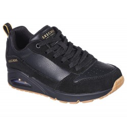 Skechers Uno Solid Air Black Women