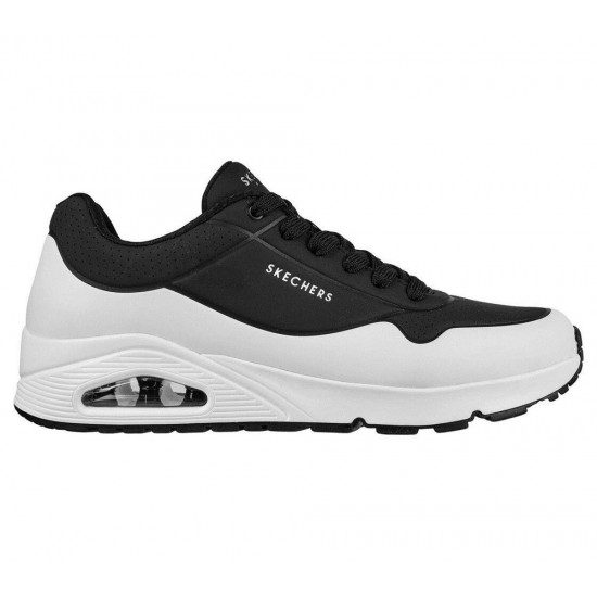 Skechers Uno Timeline Black/White Men