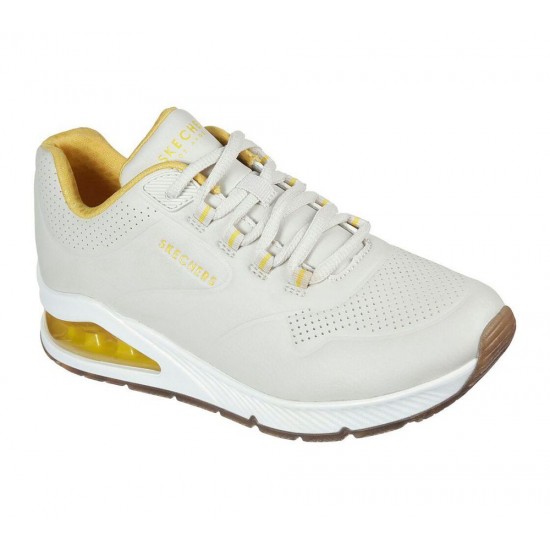 Skechers Uno 2 2nd Best Beige/Yellow Women