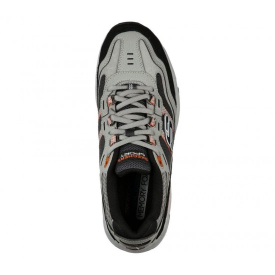 Skechers Vigor 2.0 Nanobet Grey/Black/Orange Men