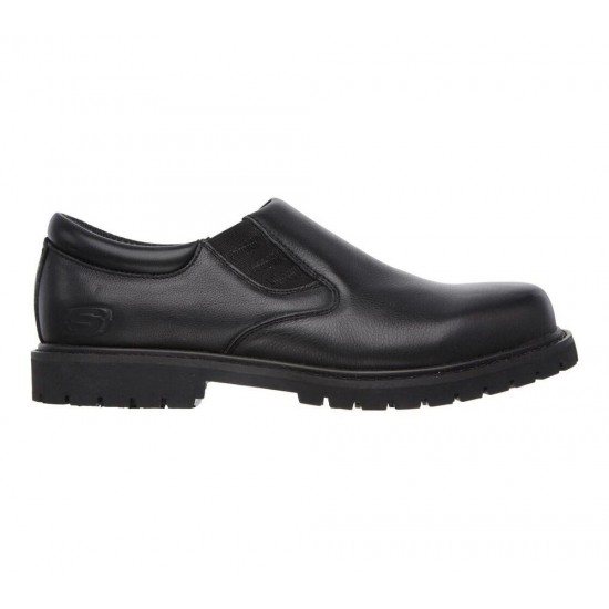 Skechers Work Relaxed Fit: Cottonwood Goddard SR Black Men