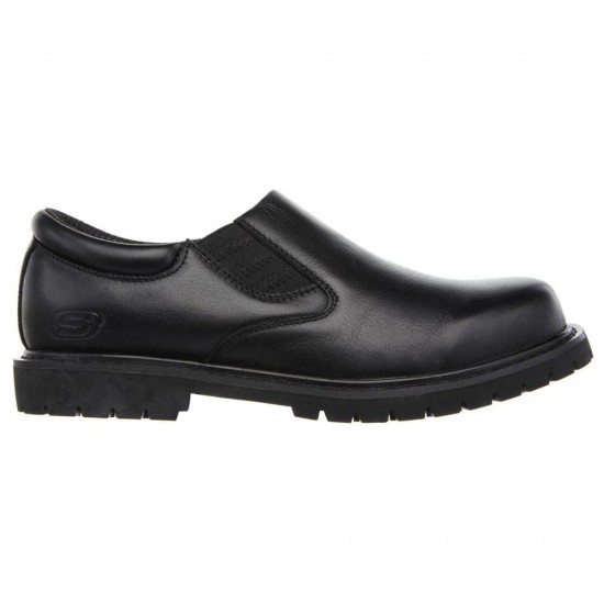 Skechers Work Relaxed Fit: Cottonwood Goddard SR Black Men