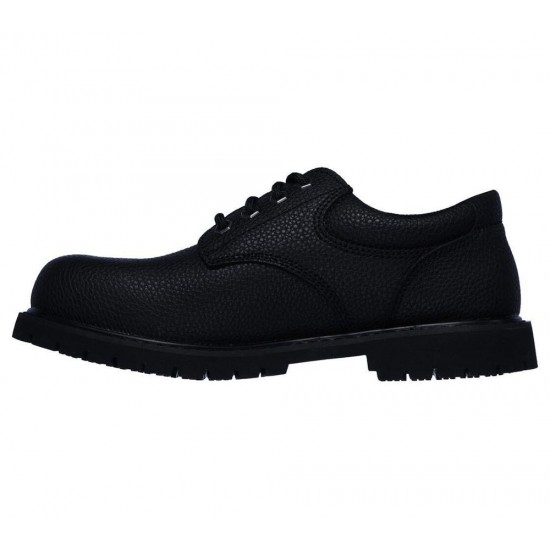 Skechers Work Relaxed Fit: Cottonwood Jaken SR Black Men