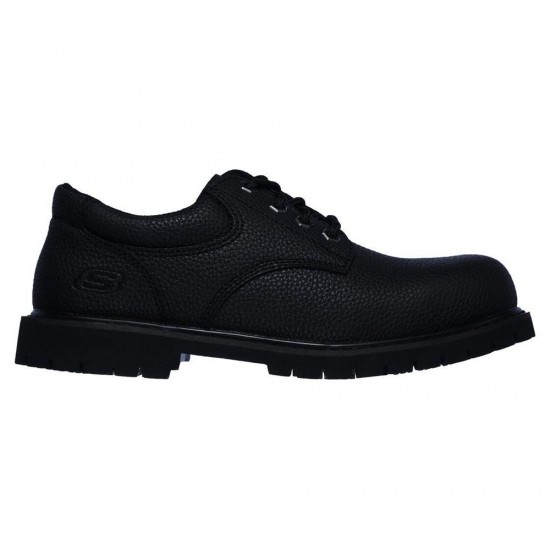 Skechers Work Relaxed Fit: Cottonwood Jaken SR Black Men