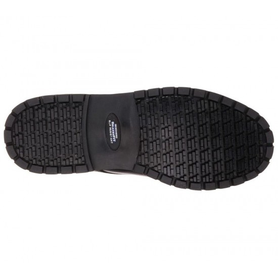 Skechers Work Relaxed Fit: Cottonwood Elks SR Black Men