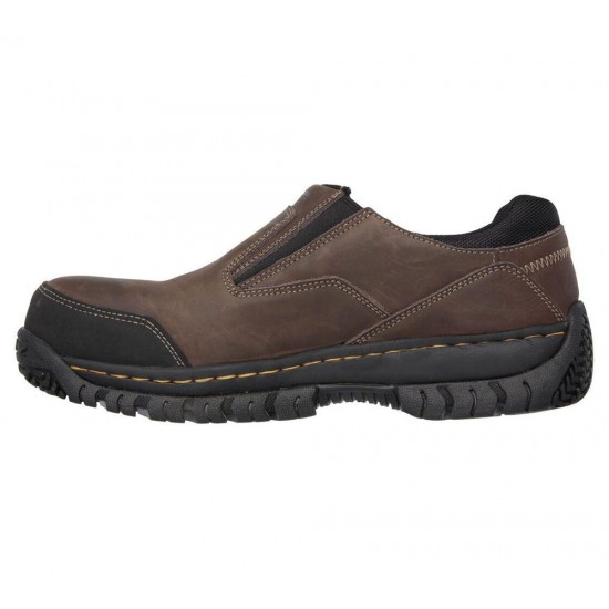 Skechers Work Relaxed Fit: Hartan ST Brown Men