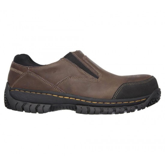 Skechers Work Relaxed Fit: Hartan ST Brown Men