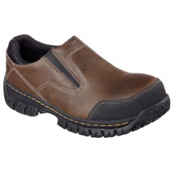 Skechers Work Relaxed Fit: Hartan ST Brown Men