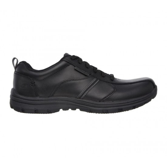 Skechers Work Relaxed Fit: Hobbes Frat SR Black Men