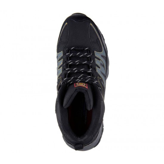 Skechers Work Relaxed Fit: Holdredge Rebem ST Black/Grey Men