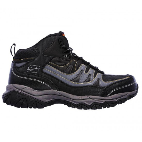 Skechers Work Relaxed Fit: Holdredge Rebem ST Black/Grey Men