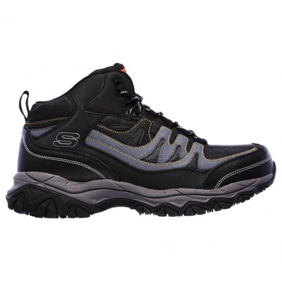 Skechers Work Relaxed Fit: Holdredge Rebem ST Black/Grey Men