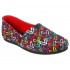 Skechers x JGoldcrown: BOBS Plush Love Rules Black/Multicolor Women