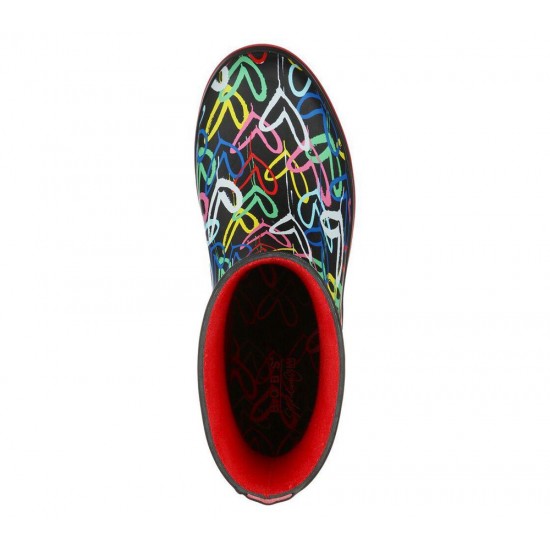 Skechers x JGoldcrown: BOBS Rain Check Raining Love Black/Multicolor Women