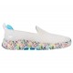 Skechers x JGoldcrown: GOwalk 6 Iconic Hearts White/Multicolor Women